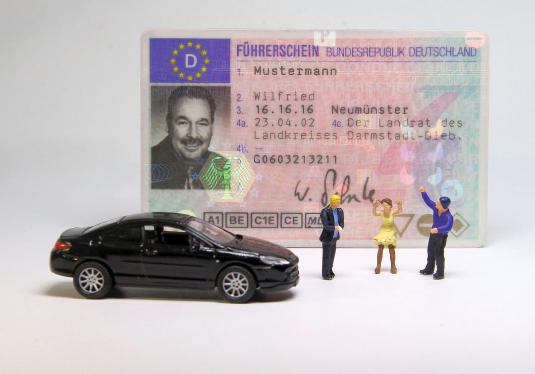Führerschein Auto Personen