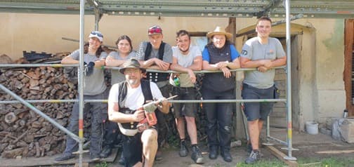 Ein starkes Team aus der Berufsschule in Waldkirchen.