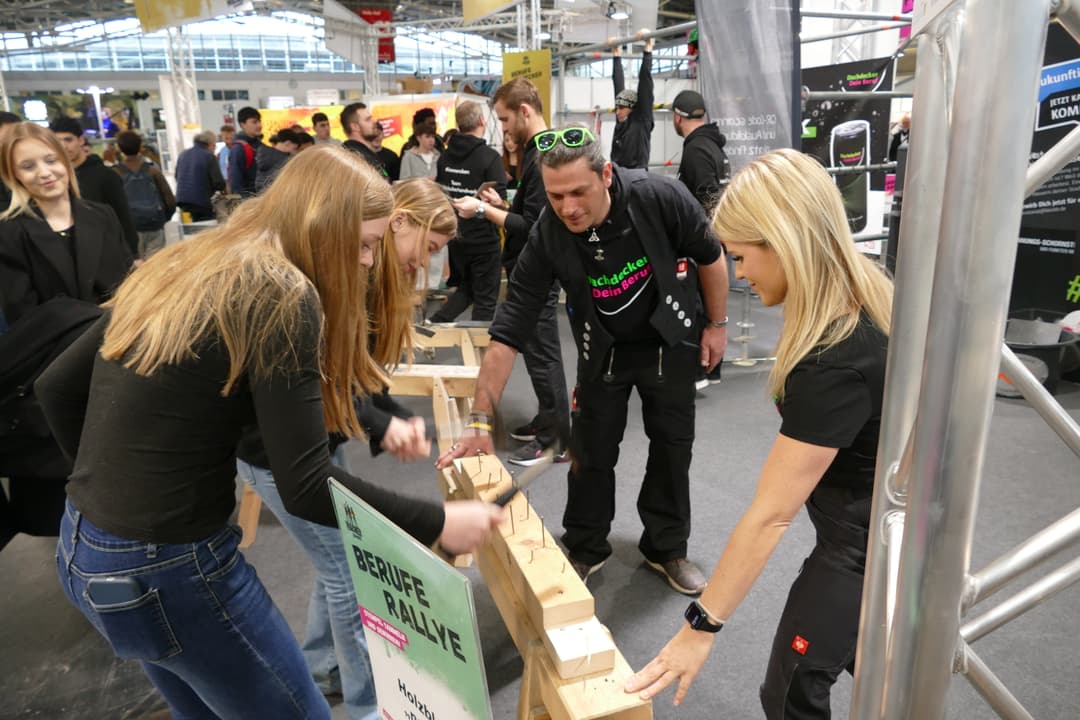Voller Einsatz war für die Besucher ebenso wie für die Macher angesagt.