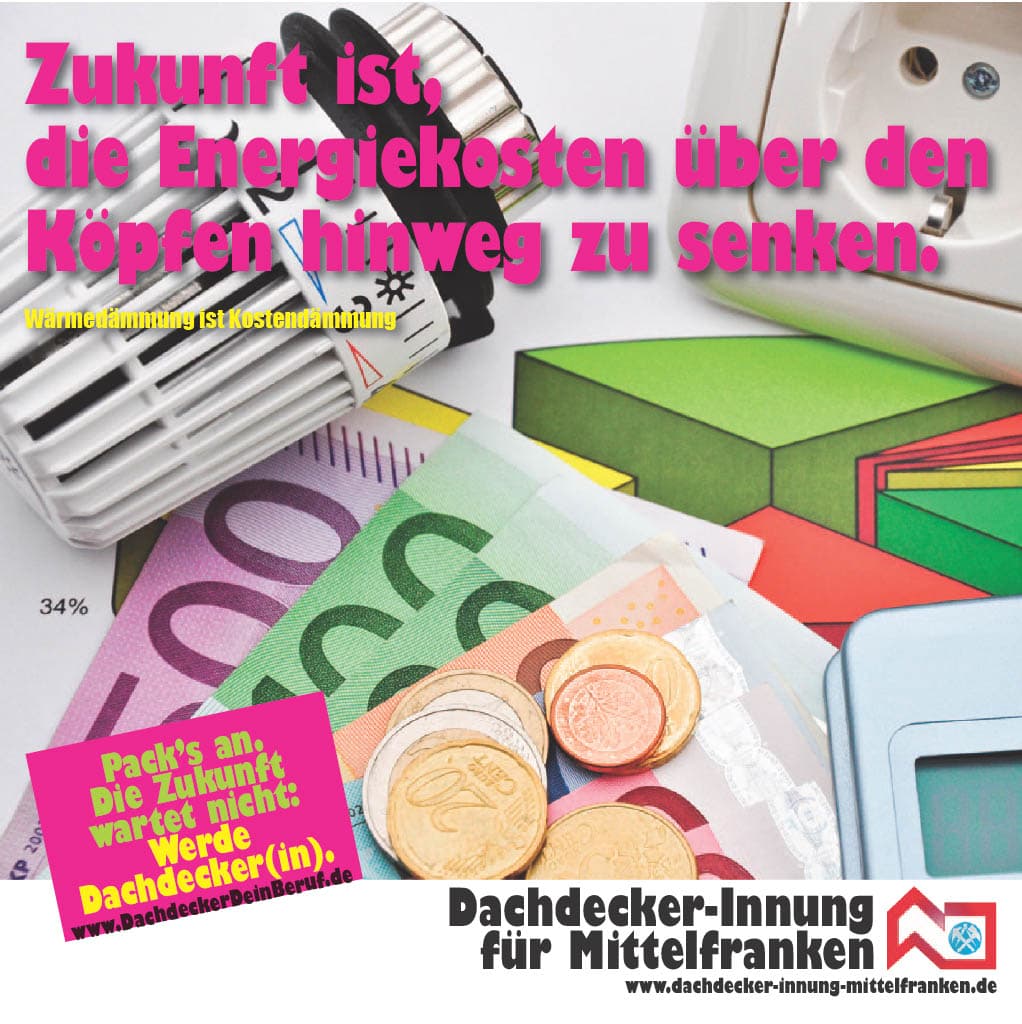 "Zukunft ist, die Energiekosten über den Köpfen hinweg zu sehen."